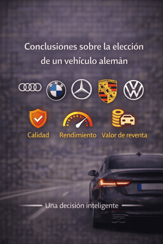 Emblemas de coches alemanes calidad rendimiento y valor de reventa
