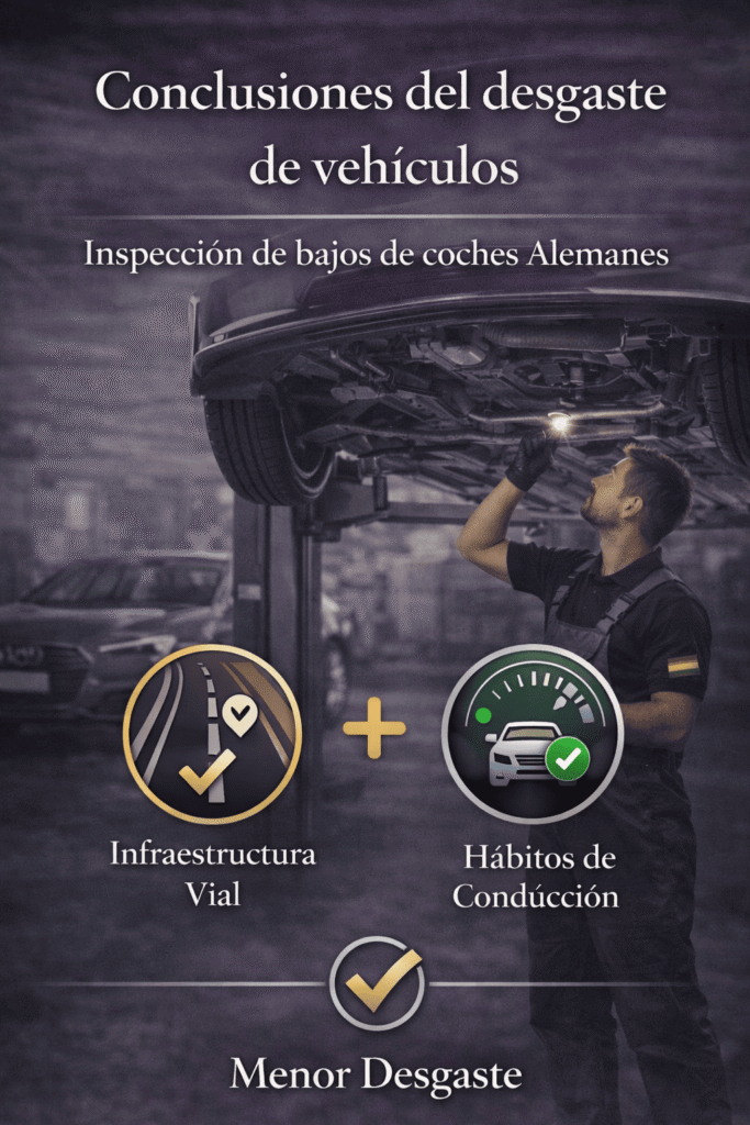 Mecánico revisando los bajos de un coche