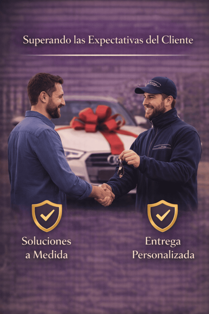 Operario entregando las llaves a un cliente